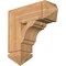 Ekena Millwork Olympic Arts & Crafts Smooth Bracket, Western Red Cedar, 5 1/2"W x 18"D x 18"H BKT06X18X18OLY03SWR - alternate 1